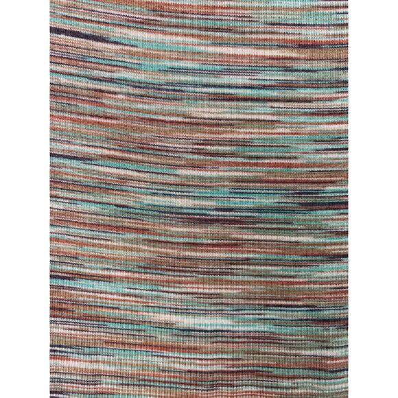 prAna Johann Foundation Women's L Purple and Striped Reversible Knit Midi Dress - Picture 2 of 7